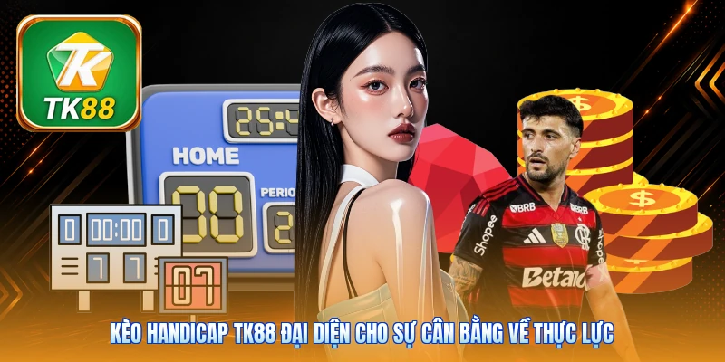 Kèo Handicap TK88 đại diện cho sự cân bằng về thực lực